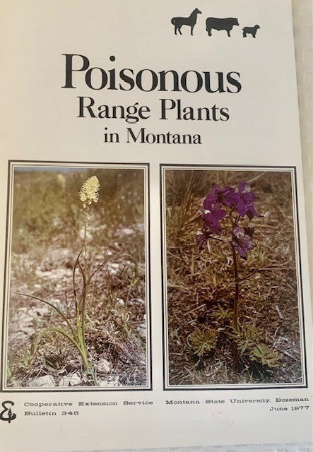 Poisonous Range Plants in Montana
